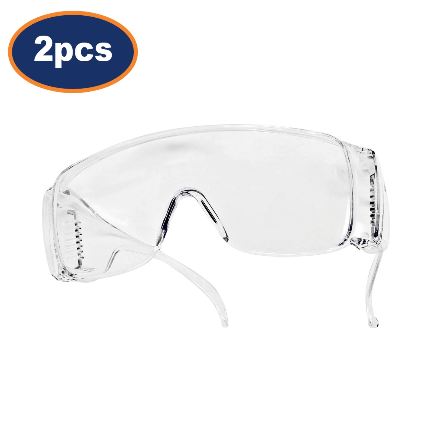 2Pcs Becker Safety Industrial Full-Frame Eyewear
