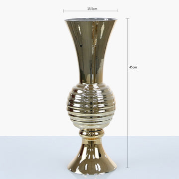 Small Gold Glass Vase