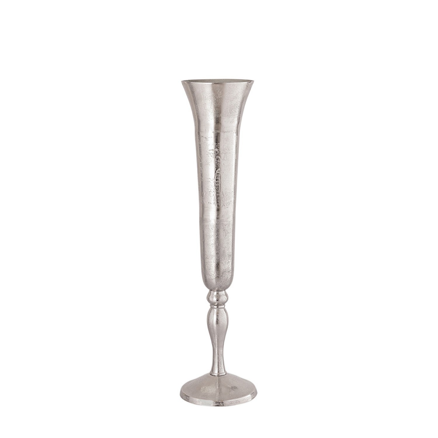 85cm Nickel Ceramic Fluted Flower Vase