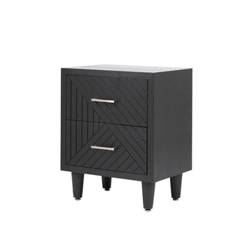 Black Bedside Cabinet