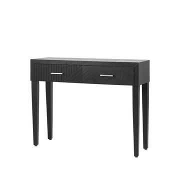 Black Console Table Drawer