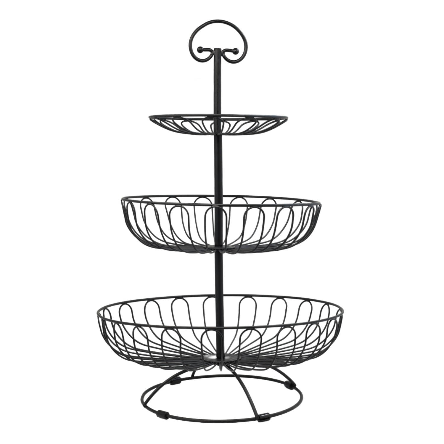 3 Tier Wire Cup Cake Fruit Stand