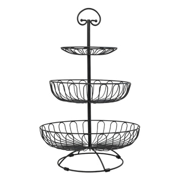 3 Tier Wire Cup Cake Fruit Stand