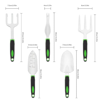 Garden Work Tools Kit Set of 5
