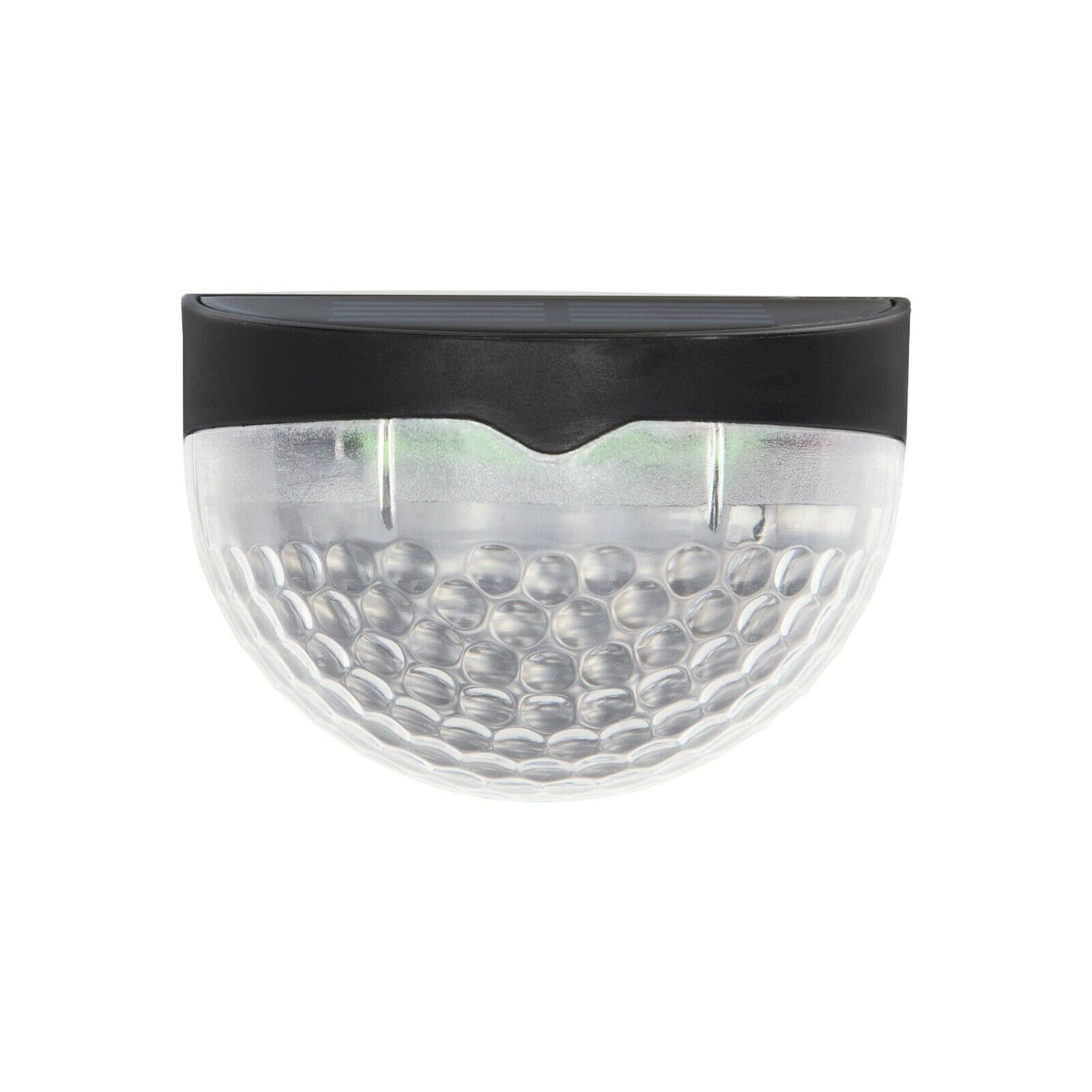 GardenKraft Set of 8 Decorative Solar Fence Outdoor Lights
