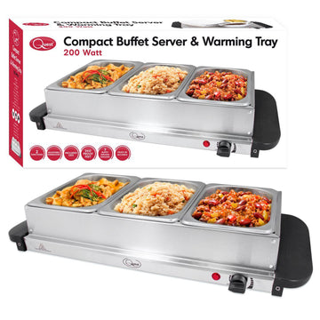 Quest Stainless Steel Compact Buffet Server & Warming Tray