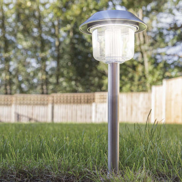 Oblique Solar Powered Garden Lights 4 Pcs