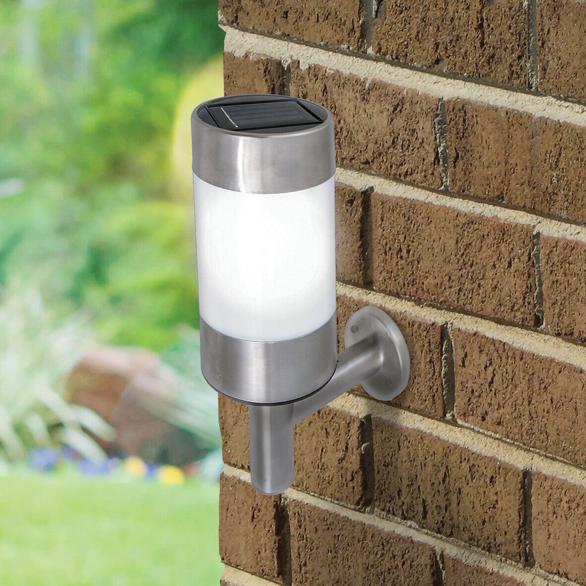 Stainless steel store solar wall lights