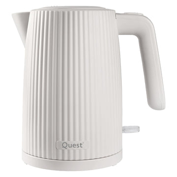 Quest 1.5L 3000W White Electric Kettle