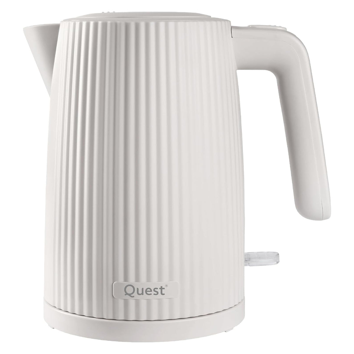 Quest 1.5L 3000W Cream Electric Kettle