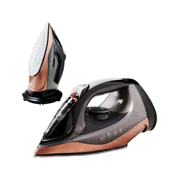 Quest 2400W Cordless Ceramic Soleplate Steam Iron With 350ml Water Tank