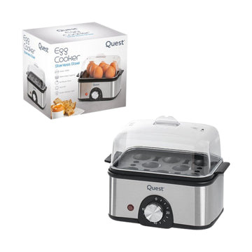 Quest 500W Stainless Steel Electric Egg Cooker