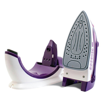 Quest Cordless Steam Iron Vertical Non Stick Soleplate 2400W