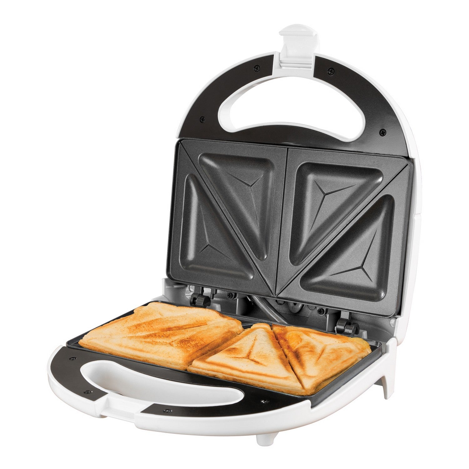 Quest 750W White Sandwich Press Toaster