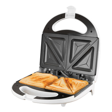 Quest 750W White Sandwich Press Toaster