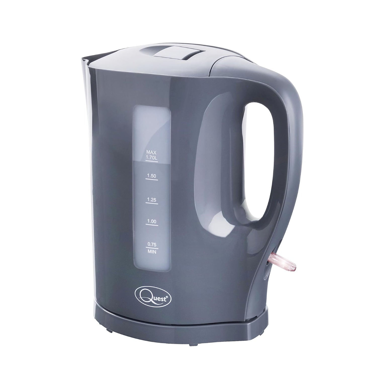 Quest 2200W 1.7 Litre Grey Electric Kettle