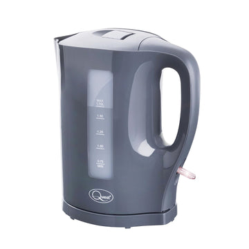 Quest 2200W 1.7 Litre Grey Electric Kettle