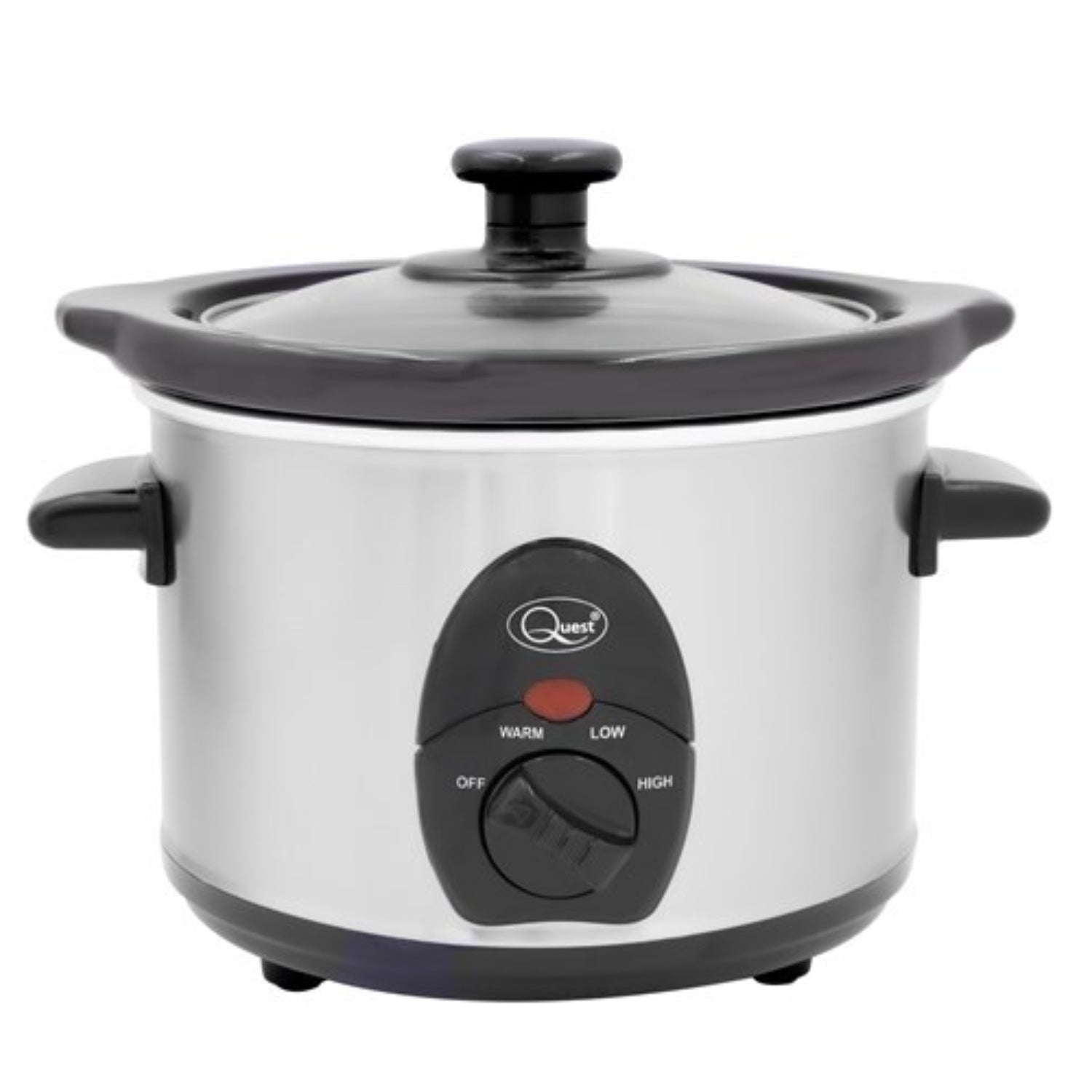 Quest 1.5L Stainless Steel Slow Cooker 120W