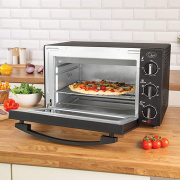 Quest 1500W 20Litre Stainless Steel Electric Oven