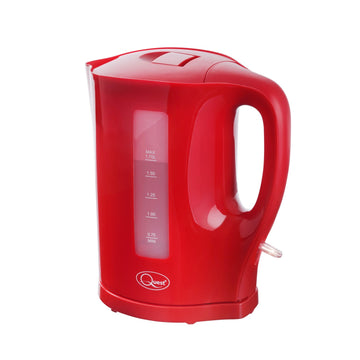 Quest 1.7 Litre Red Cordless Electric Kettle