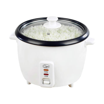 Quest 350W 0.8 Litre White Rice Cooker