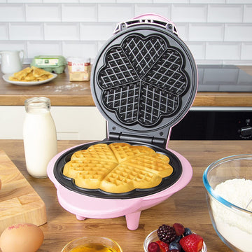 Global Gizmos 1000W Non-Stick Mini Waffle Maker