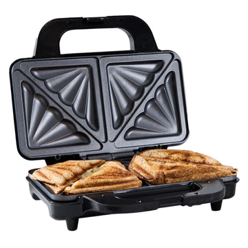Quest Deep Fill Non Stick Plate 2 Slice Sandwich Toaster