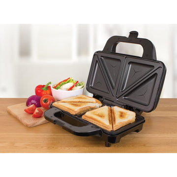 Quest Deep Fill Non Stick Plate 2 Slice Sandwich Toaster