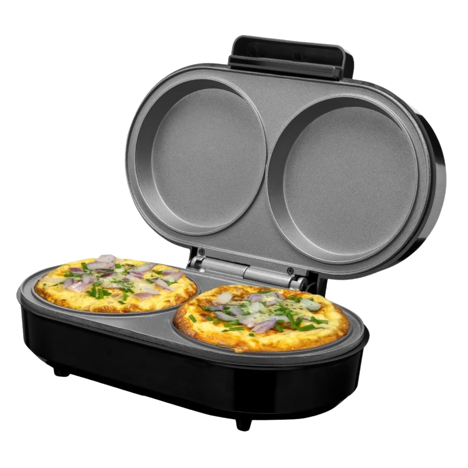 Quest 850W Electric Double Omelette Maker