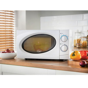 Quest Classic Dial Microwave Oven 700w White