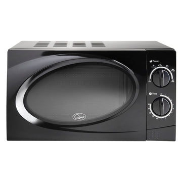 Quest Classic Dial Black 700w Microwave Oven
