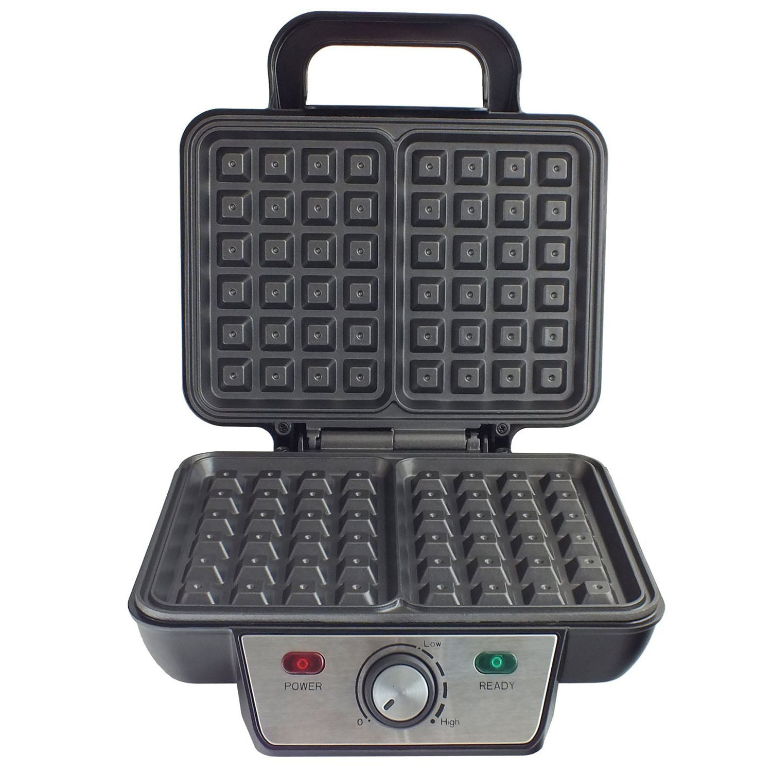 Quest Stainless Steel 2 Slice Electric Belgian Waffle Maker