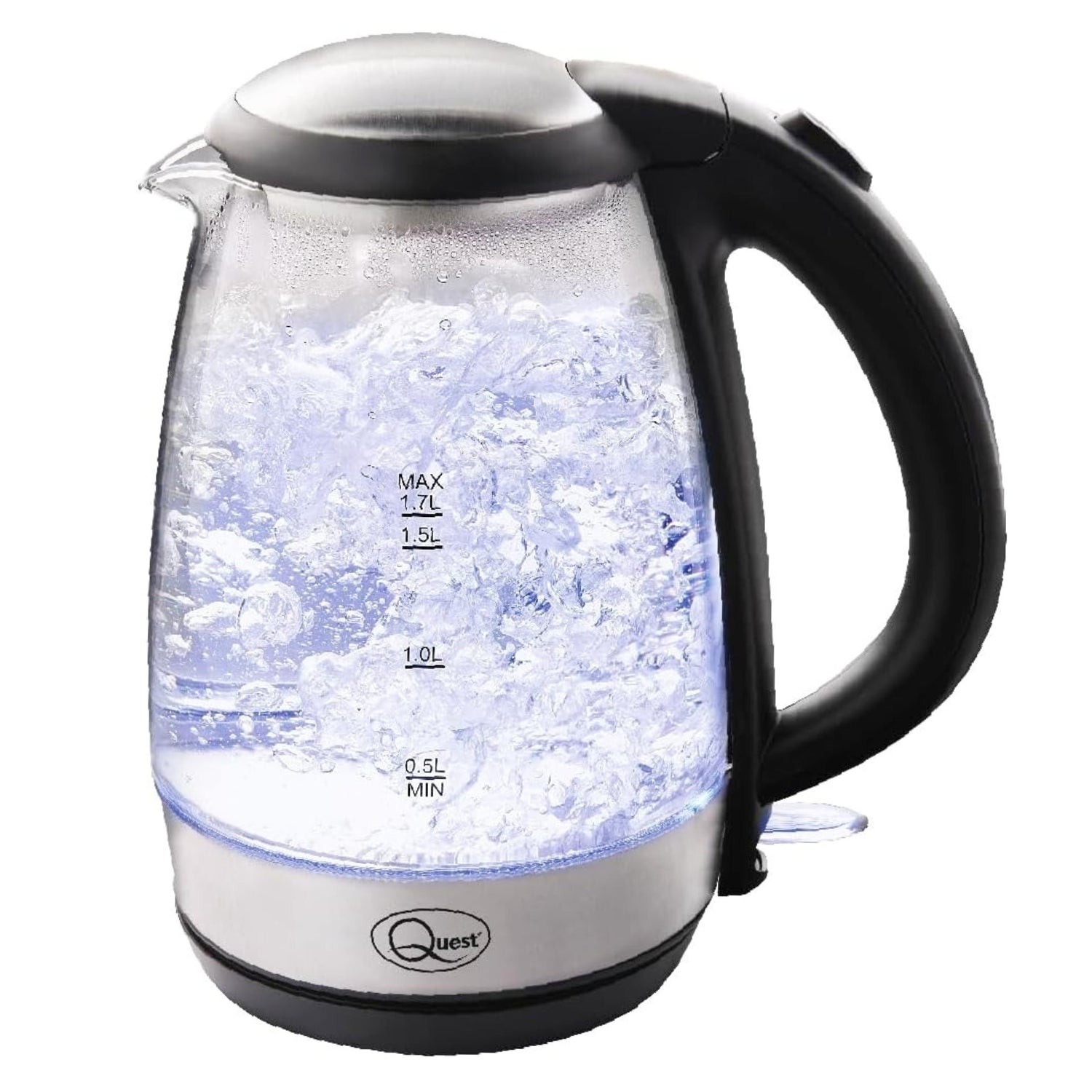 1.7L Glass Cordless Electric Kettle