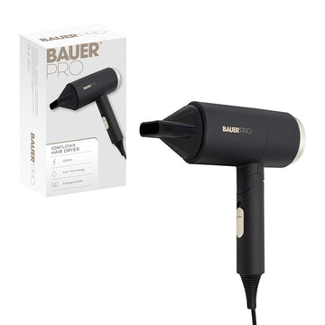 Bauer 2200WPRO ION FlowX Hair Dryer Black