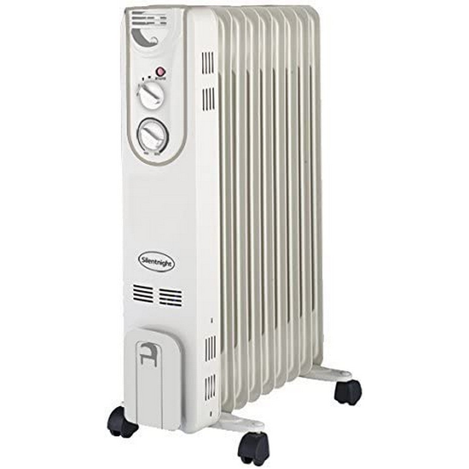 Silentnight 2000W White Oil Radiator