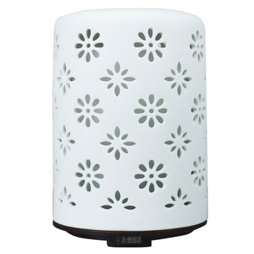 Silentnight Ceramic Aroma Humidifier Warm White LED Light