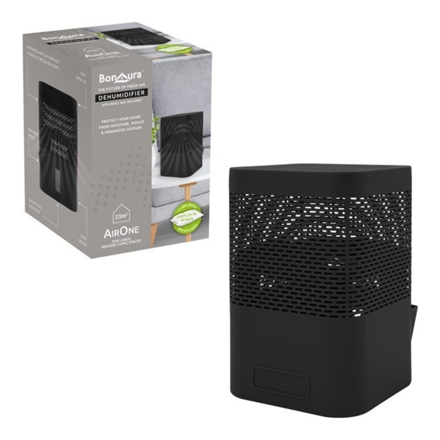 Bonaura AirOne Classic 680G Dehumidifier Black