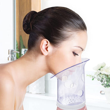 Bauer Professional Aqua Care Facial Steamer Nasal Inhaler