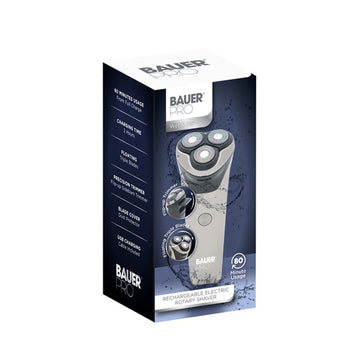 Bauer Wet & Dry Rotary USB Rechargeable Shaver