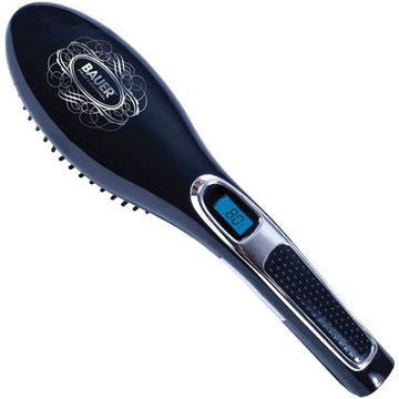 Bauer Black Ceramic Hair Straightening Brush