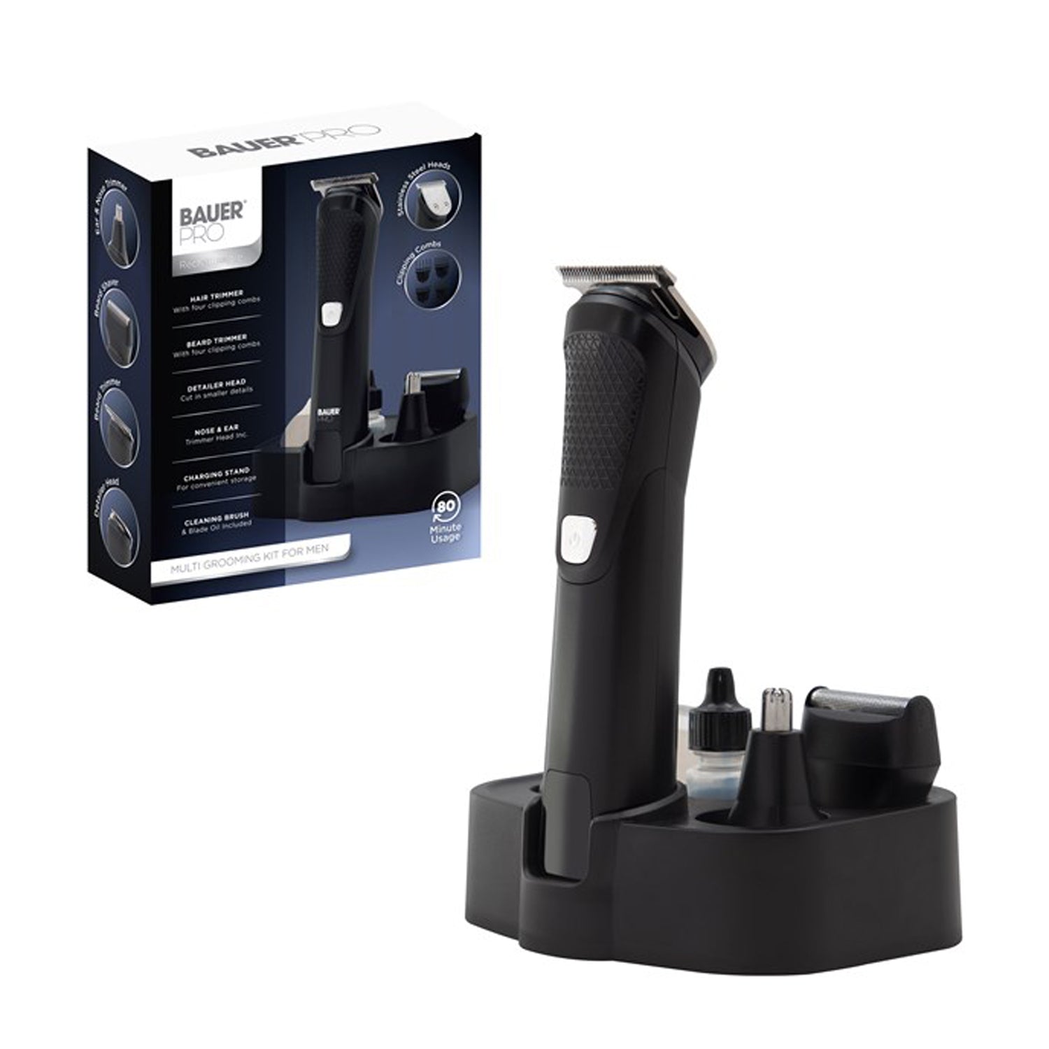 Bauer 5 in 1 Men's Grooming Kit