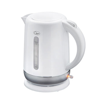 White Silver Fast Boil Kettle 1.5L