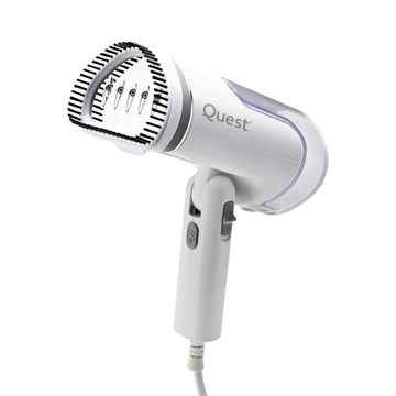 Quest 1200W Handheld Garment Steamer with Foldable Handle