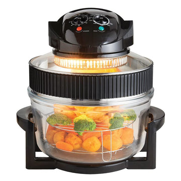 Quest 17 Litre Black Multifunction Air Fryer Oven