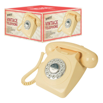 Benross Cream Retro Telephone