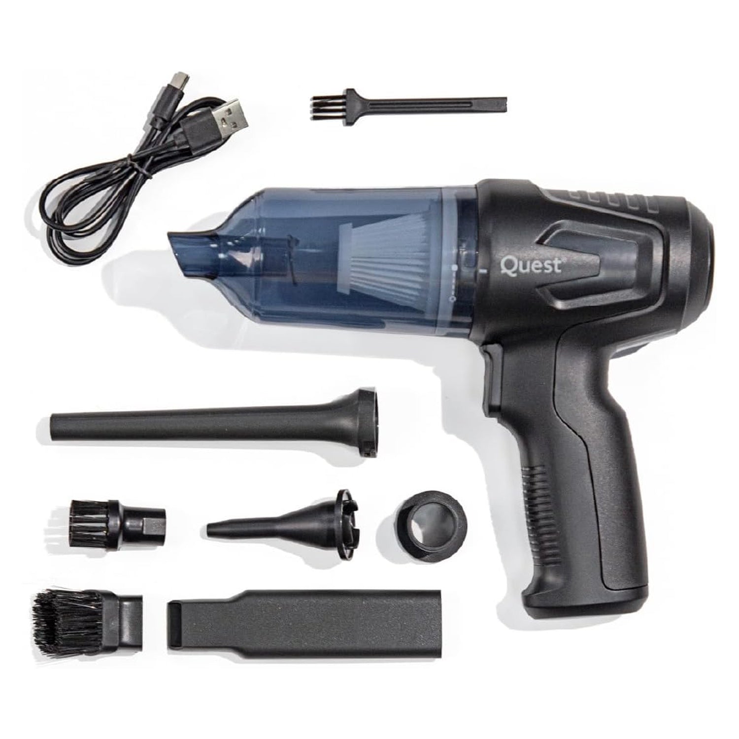 Quest Handheld Cordless Car Vacuum Cleaner