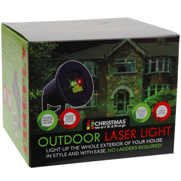 4 Modes Garden Outdoor Xmas Red Green Bright Laser Light