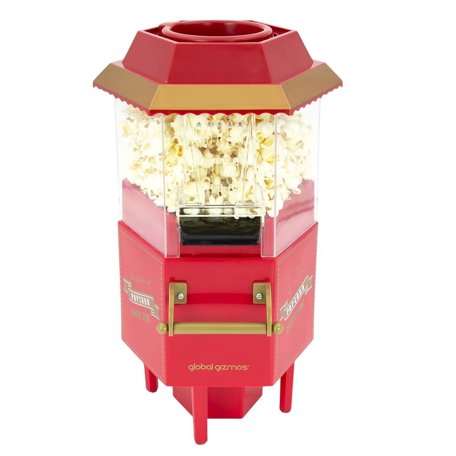 Global Gizmos 1200W Fairground Carnival Cart Popcorn Maker