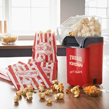 Global Gizmos Electric Hot Air No Oil Popcorn Maker