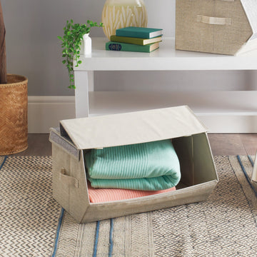 Anika Grey Stackable Magnetic Storage Box